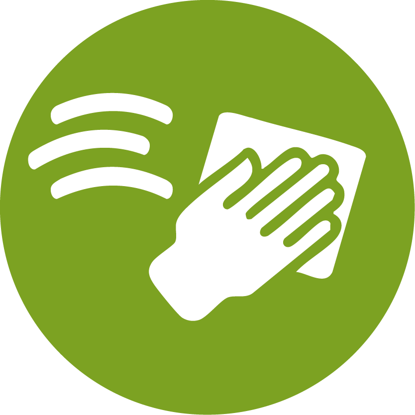 Icon Reinigungsfreundlich